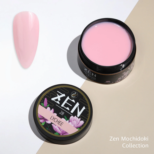 KaZEN| Builder Hard Gel -#28 - Lychee - Mochidoki Collection - 50ml
