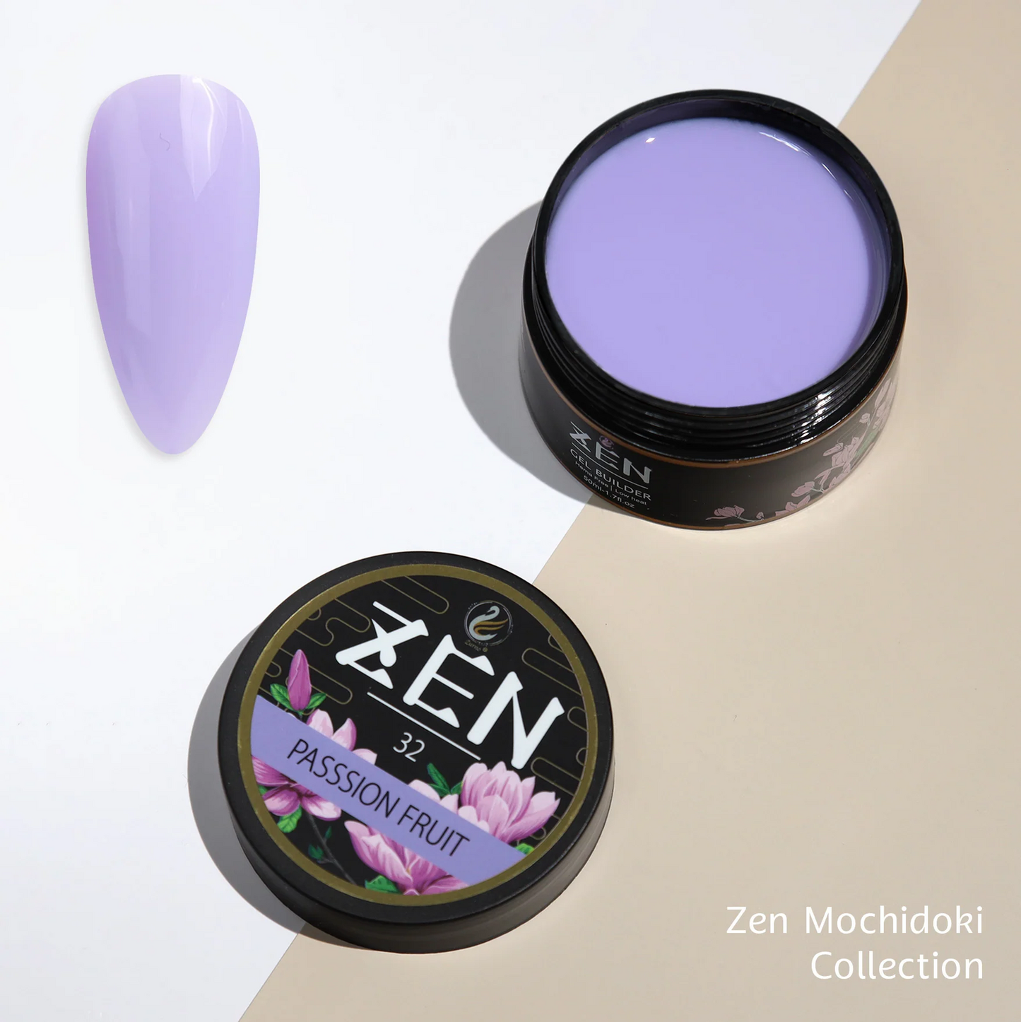KaZEN| Builder Hard Gel -#32 - Passion Fruit - Mochidoki Collection - 50ml