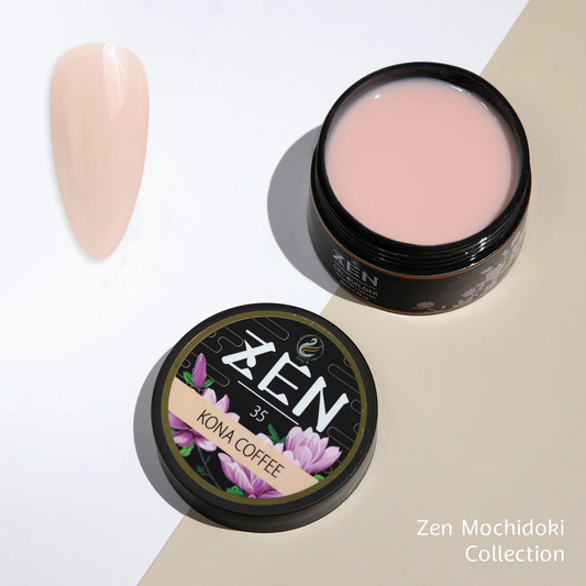 KaZEN| Builder Hard Gel -#35 - Kona Coffee - Mochidoki Collection - 50ml
