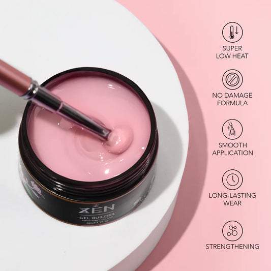 KaZEN| Builder Hard Gel -#06 Yoshino Cherry - Japanese Garden Collection - 50ml