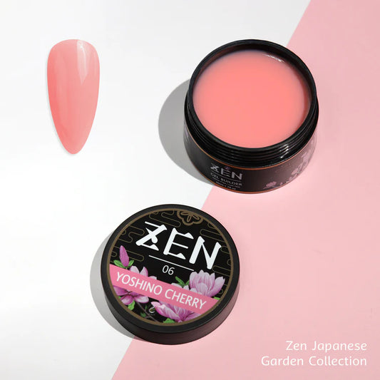 KaZEN| Builder Hard Gel -#06 Yoshino Cherry - Japanese Garden Collection - 50ml