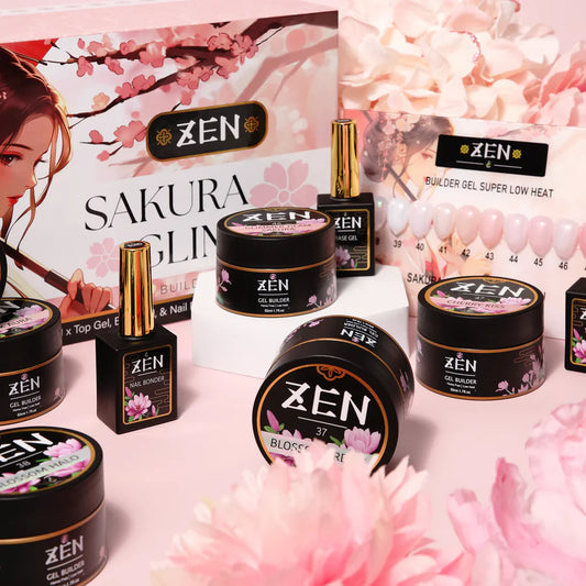 KaZEN | Builder Gel #43 Blossom Buzz - Sakura Glimmer Collection - 50ml