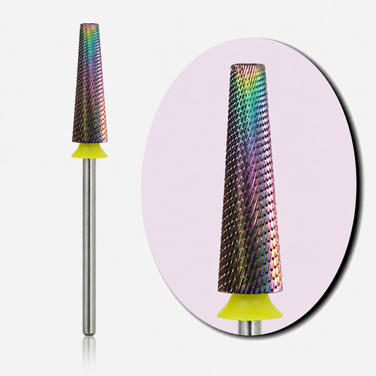 XFINE - 7.0mm SUPER LONG 5 IN 1 CROSS CUTT DRILL BIT- RAINBOW
