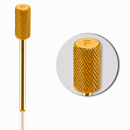 FINE (F)- LARGE CHAMFER TOP BARREL NAIL BIT