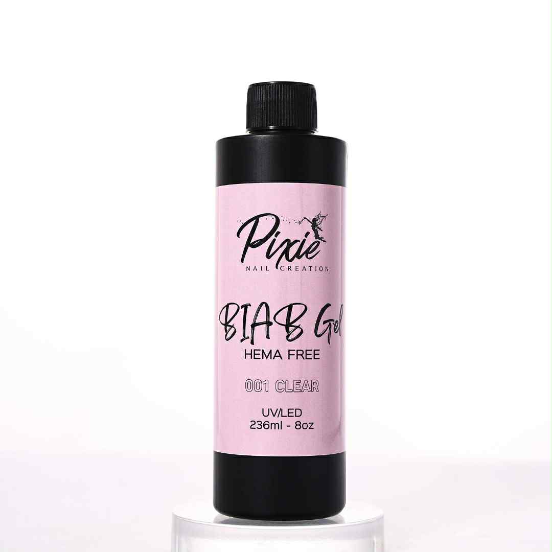 PIXIE | Builder Gel - Clear Refill 8oz ( Free 1 Bottle 15ml )