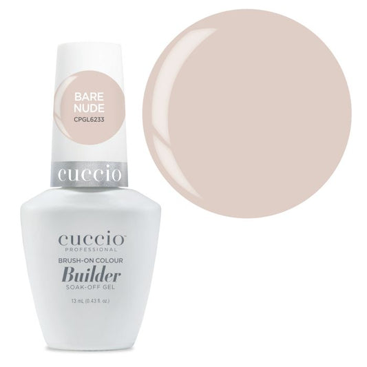CUCCIO - Colour Builder Gel LED/UV - BARE NUDE  - 0.43 OZ (13ML)