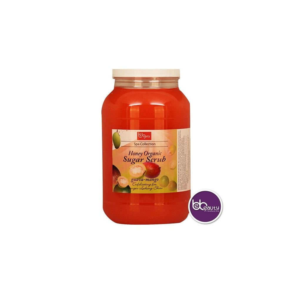 Honey Organic Sugar Scrub – Guava Mango 1 Gallon | Be Beauty