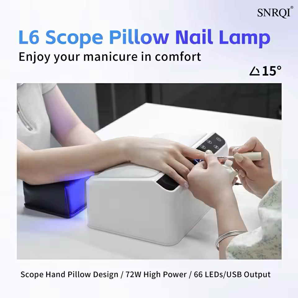 SNRQI L6 - Scoping Hand Pillow Nail Lamp