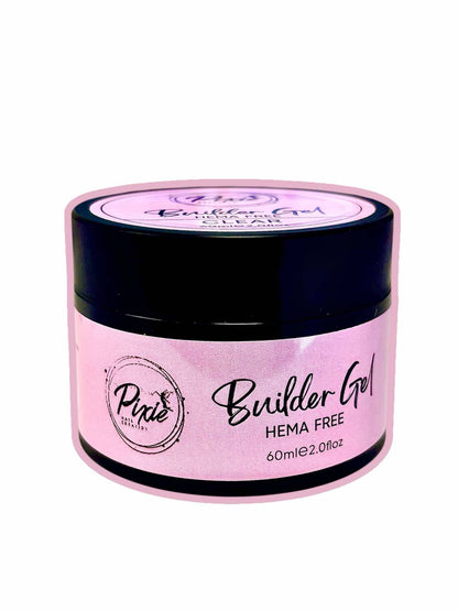 PIXIE | Builder Gel CLEAR- LOW HEAT (New Formula)