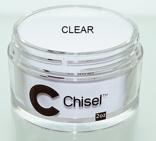 CHISEL ACRYLIC & DIPPING 2OZ - CLEAR