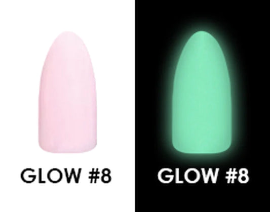 CHISEL ACRYLIC & DIPPING 2OZ - GLOW 08