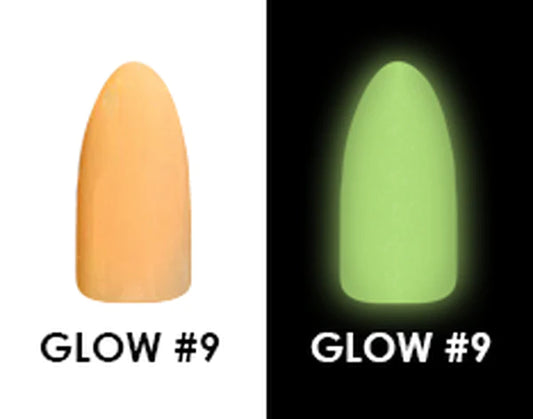 CHISEL ACRYLIC & DIPPING 2OZ - GLOW 09