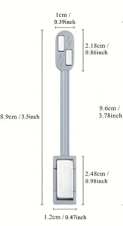 Double End Magnet Stick for Cat Eyes Gel Polish - GREY V2