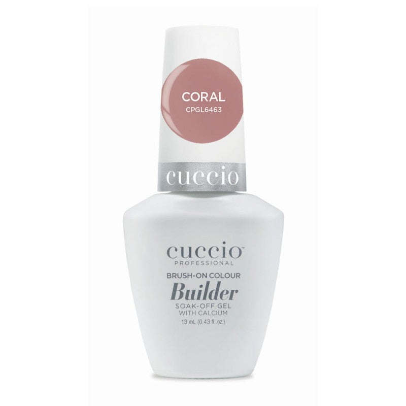 CUCCIO - Colour Builder Gel LED/UV - CORAL - 0.43 OZ (13ML)