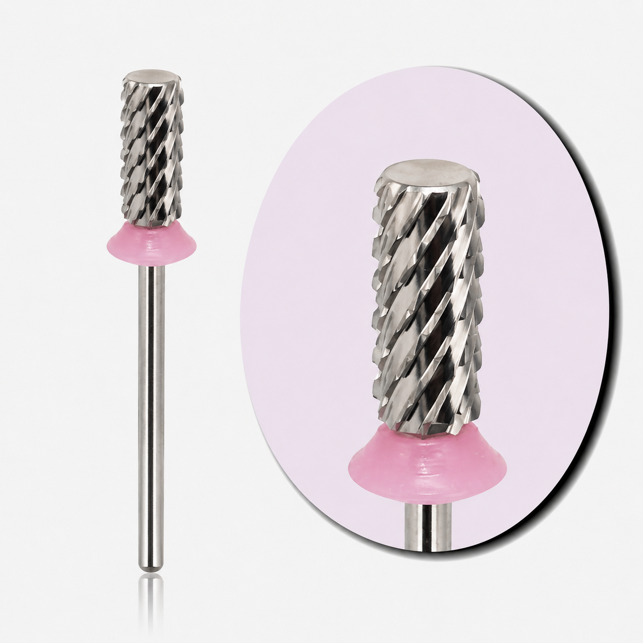 3X COARSE - SMALL BARREL CHAMFER TOP  NAIL DRILL BIT