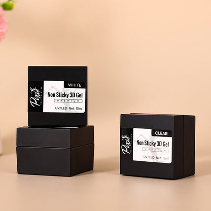 PIXIE| Non Sticky 3D Gel - WHITE