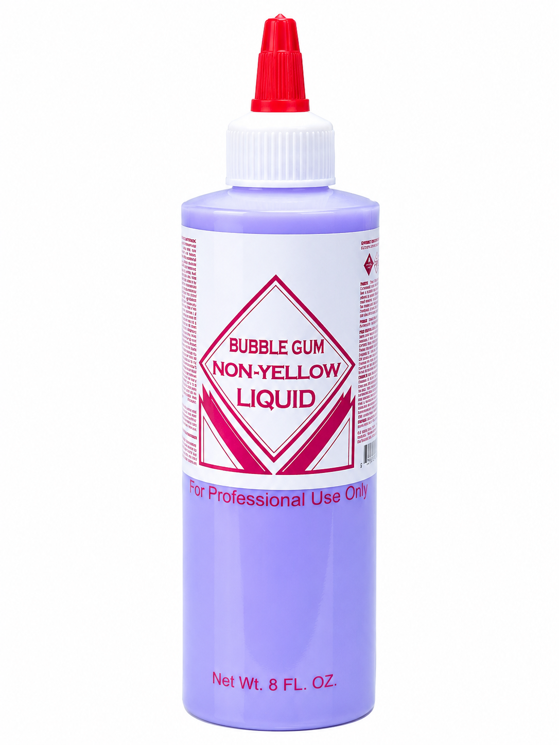 BUBBLE GUM - Fast Set Non Yellow Acrylic Liquid Monomer - 8Oz(250ml)