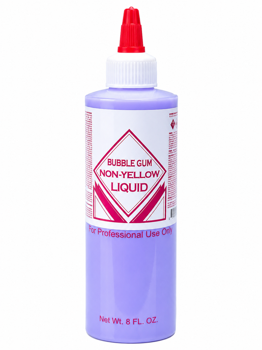 BUBBLE GUM - Fast Set Non Yellow Acrylic Liquid Monomer - 8Oz(250ml)