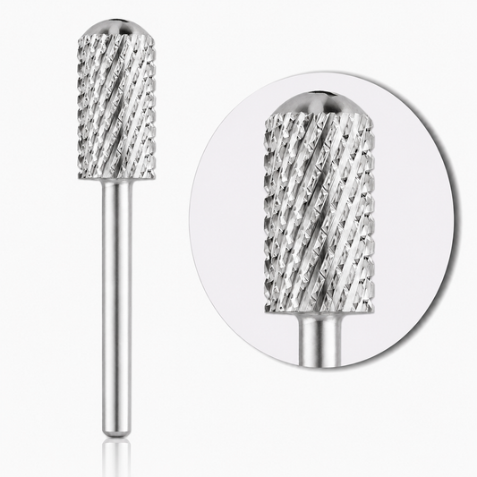 XCOARSE (XC)- LARGE BARREL SMOOTH TOP NAIL BIT - SILVER