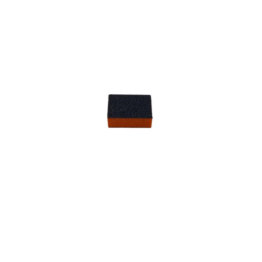 Mini Buffer 2 Way Sanding File Block 100/100 Grit - Orange Black - 10 pcs