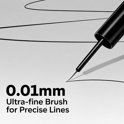 GEL ART LINER - Super Black - 15ml