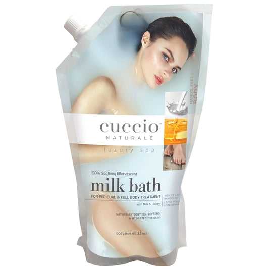 Cuccio Naturale Milk Bath Mani-Pedi - Infused with Honey - 32 Oz