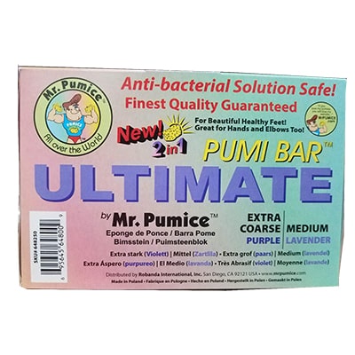 Mr.Pumice Ultimate – Extra Coarse & Medium 2in1- 12pcs/box