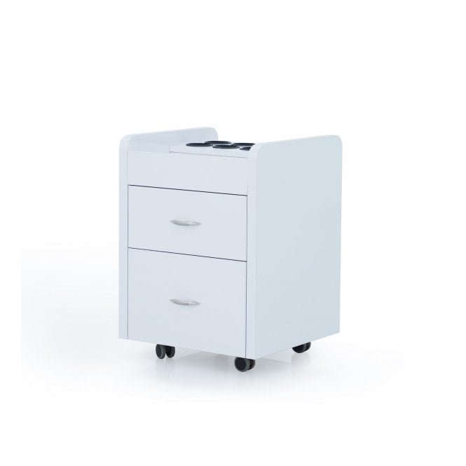 Pedicure Trolley with Tool Holders and Storage Drawers