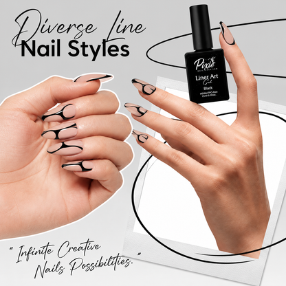 GEL ART LINER - Super Black - 15ml