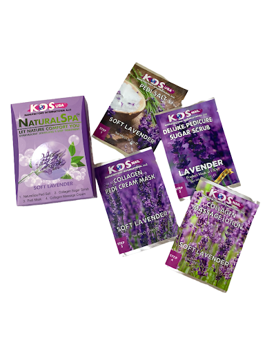 KDS Deluxe Pedi Spa 4 in 1 - Soft Lavender