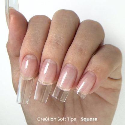 Cre8tion | SQUARE - Box of Soft Tips