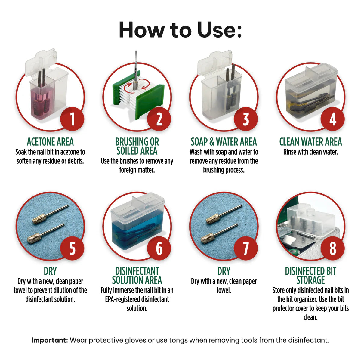 STARTOOL| NAIL BIT CARE SYSTEM™
