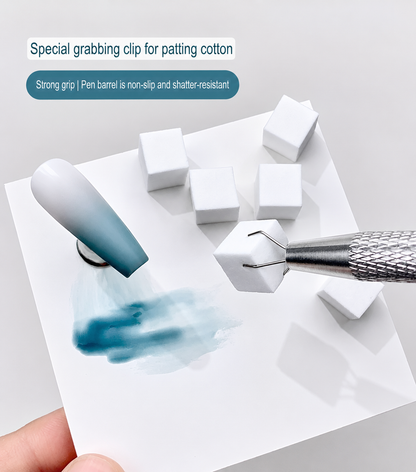 Ombre Mini Sponge with Gripping Tool Nail Art Tool