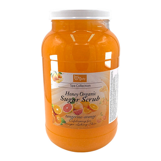 Honey Organic Sugar Scrub – Tangerine Orange 1 Gallon | Be Beauty